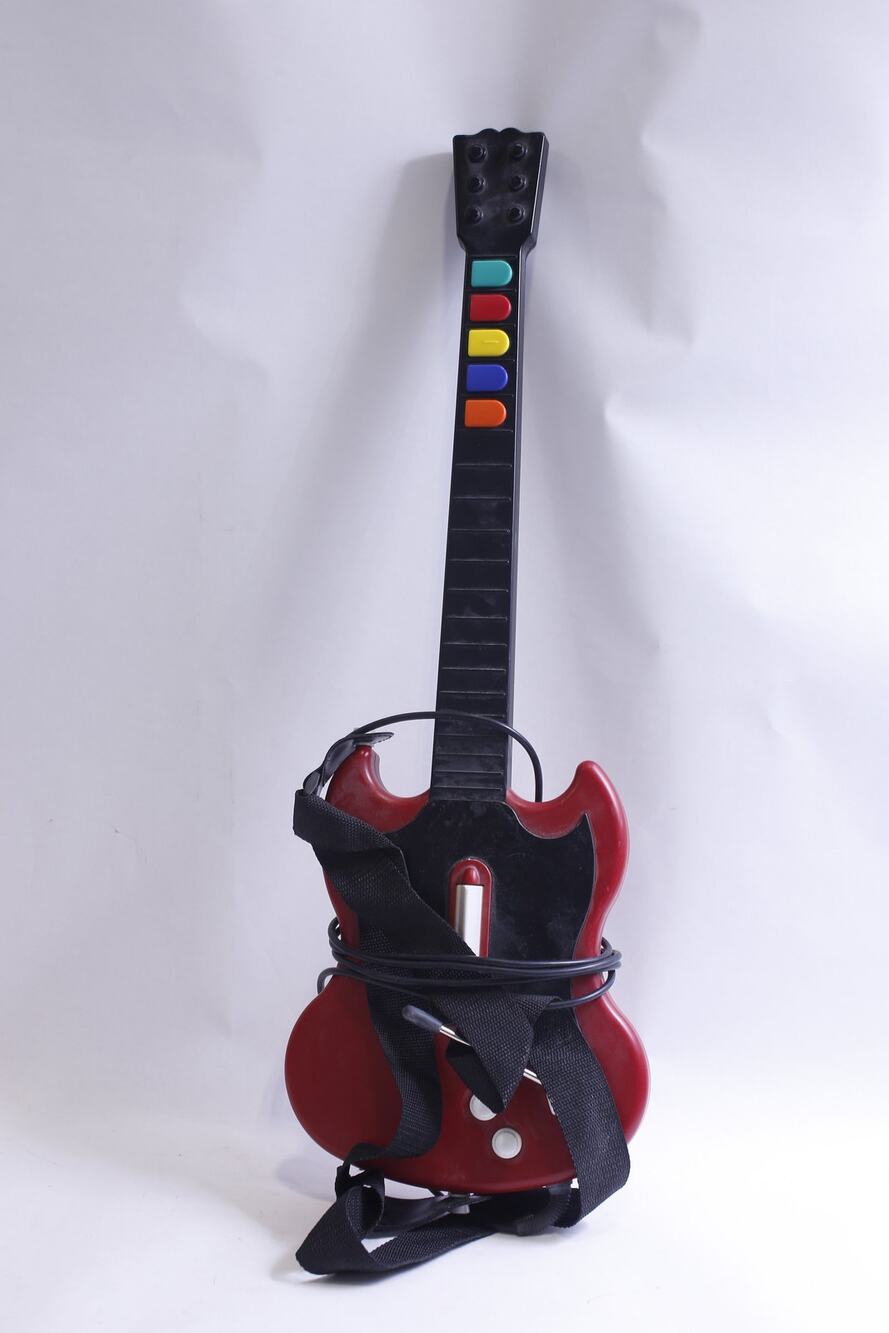 PS2 Guitar Hero, Red Octane, Wired, Game Controller, PlayStation 2, Video Game